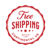 Free shipping within the Continental United States